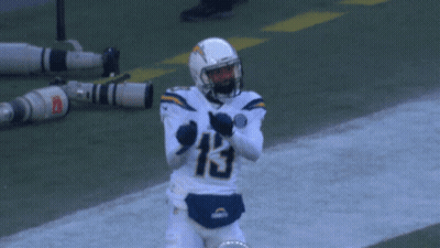 Two Football Players Number 16 GIF