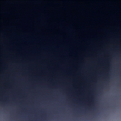 Two French Fries Flying With Smoke GIF