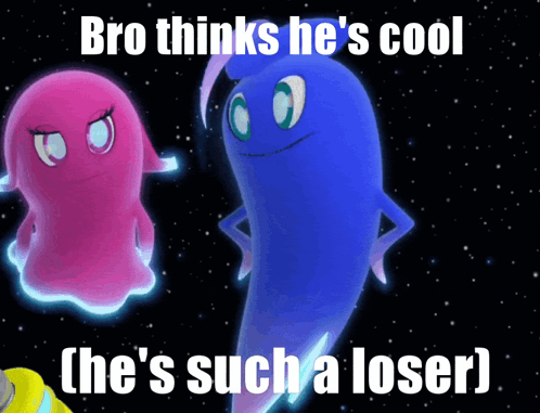 Two Ghosts Bro Thinks He's Cool GIF