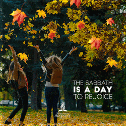 Two Girls Celebrate Happy Sabbath GIF