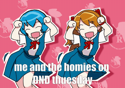 Two Girls Dancing Me And The Homies On DnD Thursday GIF