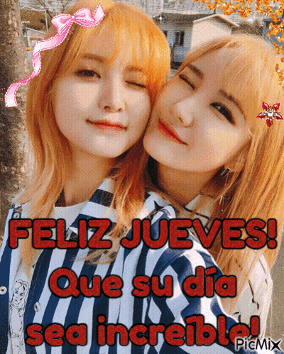 Two Girls Feliz Jueves GIF
