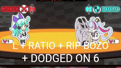 Two Girls Fighting Video Game Attack And Defend GIF