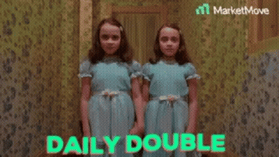 Two Girls In Blue Dresses Daily Double GIF