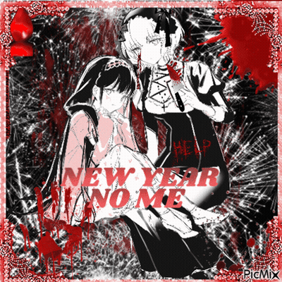 Two Girls New Year No Me GIF