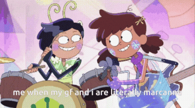 Two Girls Playing Drums Me When My Gf And I Are Literally Marcianne GIF