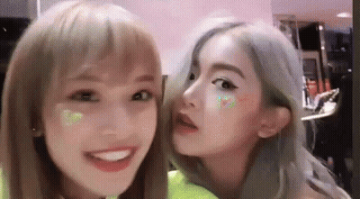 Two Girls Smiling GIF