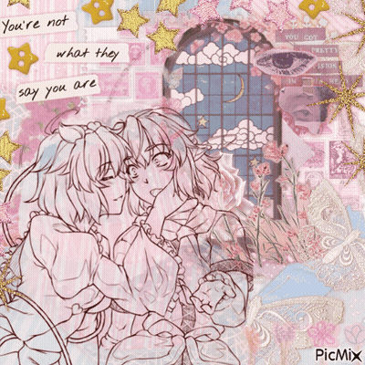 Two Girls With You Are Not What They Say GIF