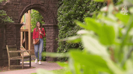 Two Guys Hiding From Bush GIF