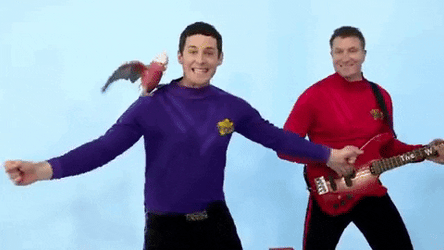 Two Guys Wiggle Jamming GIF