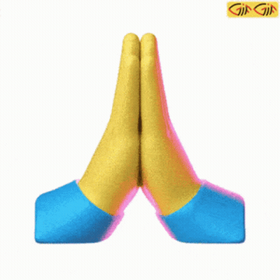 Two Hands Folded In Prayer GIF