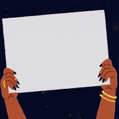 Two Hands Holding Sign Saying Another Win GIF