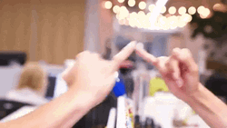 Two Hands Making Pinky Promise GIF