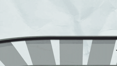 Two Heart-Shaped Mirrors With Red Kiss Text GIF