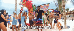 Two Margaritas Beach Party