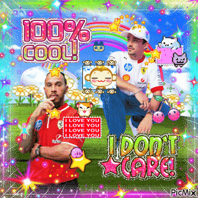 Two Men 100% Cool I Love You GIF