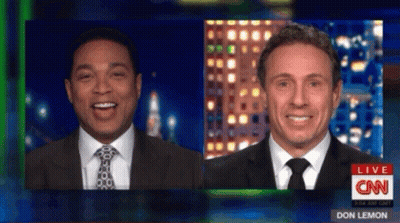 Two Men Are On A Live Cnn Show GIF