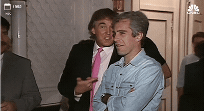 Two Men Are Standing Next To Each Other With The Date 1992 On The Bottom GIF