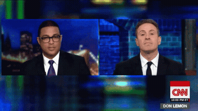 Two Men Are Talking On A Cnn Show At 10:00 Pm Et GIF