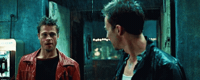 Two Men At Payphone Saying Telephone GIF