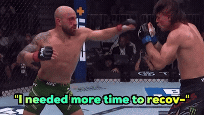 Two Men Boxing I Needed More Time To Recover GIF