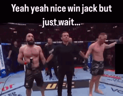 Two Men Boxing In Ring GIF