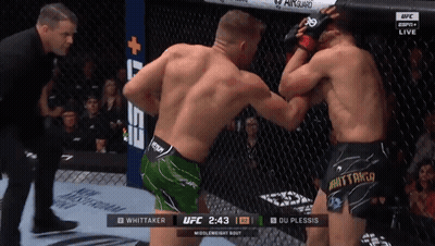 Two Men Boxing One Wearing Whitaker Shorts GIF