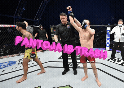 Two Men Boxing Pantoja Is Trash GIF