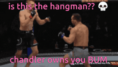 Two Men Boxing Ring Is This The Hangman GIF