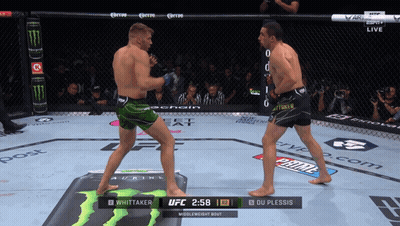 Two Men Boxing With Monster Energy Drink GIF