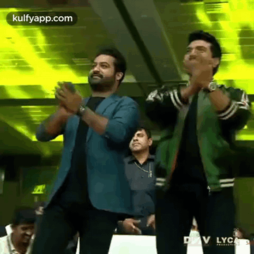 Two Men Clapping GIF