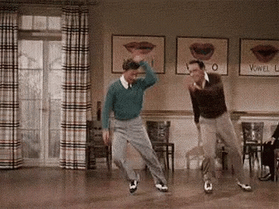 Two Men Dancing GIF