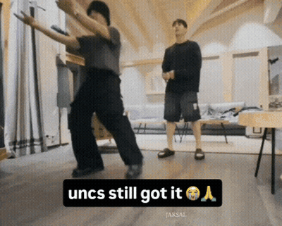 Two Men Dancing Uncs Still Got It GIF