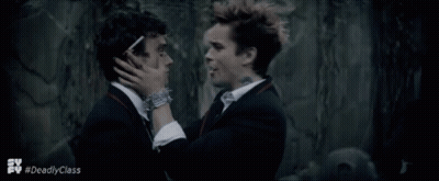 Two Men Fighting #Deadlyclass GIF