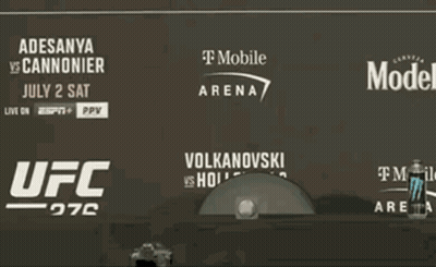Two Men Fighting In Boxing Ring GIF