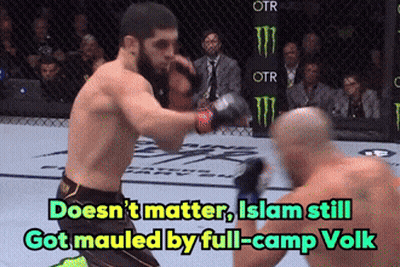 Two Men Fighting In Boxing Ring Doesn't Matter Islam Still Got Mauled By Full-Camp Volks GIF
