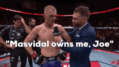 Two Men Fighting In Boxing Ring Ian Garry Has Done It GIF