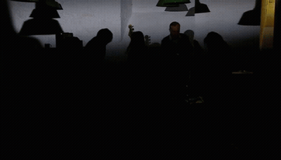 Two Men Fighting In Boxing Ring With ESPN Logo GIF