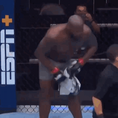 Two Men Fighting in Cage Blaydes Hate Hour
