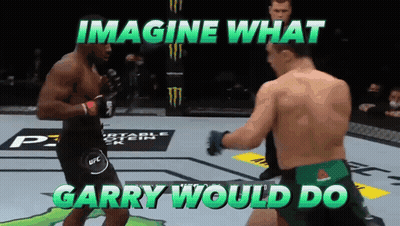 Two Men Fighting In Ring Imagine What Garry Would Do GIF