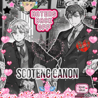 Two Men Haters Back Off Scotenc Canon GIF
