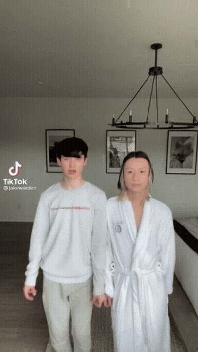 Two Men Holding Hands TikTok @Jakewarden GIF