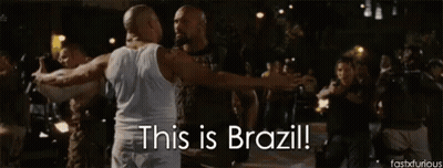 Two Men Hugging This Is Brazil GIF
