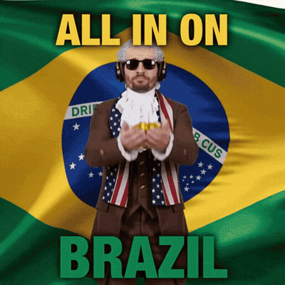 Two Men Hugging This Is Brazil GIF