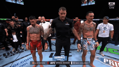 Two Men In Boxing Ring Saying Hart GIF