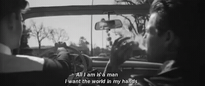 Two Men In Car All I Am Is A Man GIF