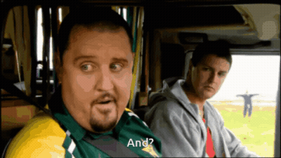 Two Men In Car Asking And GIF