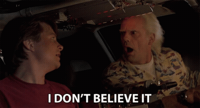 Two Men In Car Saying I Don't Believe It GIF