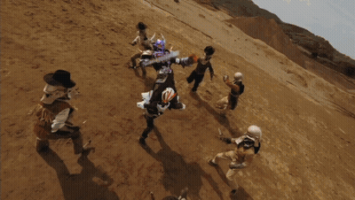 Two Men In Cowboy Hats GIF