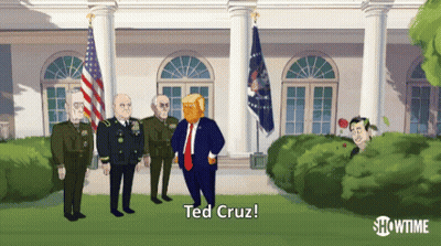 Two Men In Desert Saying Hey Beto No Hard Feelings But Don't Mess With Texas GIF